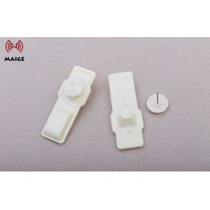 Steel Plate Lock Ultra Gator Tags , Garments Shoe Security Tag ABS Material