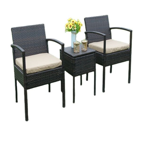 All Weather Rattan Bistro Set Patio Table Patio Table And Chair Outdoor Furniture Garden Sofa