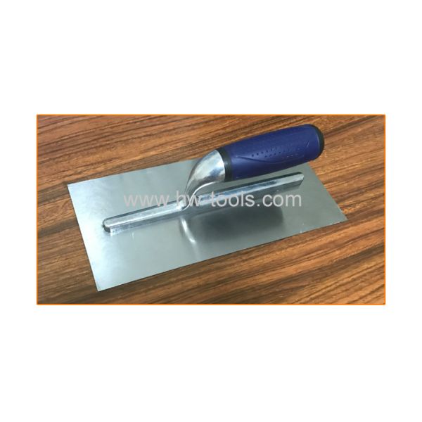 plastering trowel with stainless steel plastic handle HW02248