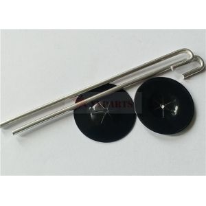 2.5mm Aluminium Solar Panel Proofing Mesh Clips With Black Coating Self Locking