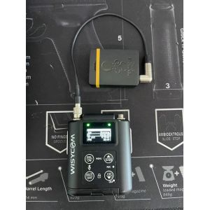 Timecode Cable For Wisycom MTP60 From Tentacle Sync 3.5mm TRS To FVB 00 3 Pin