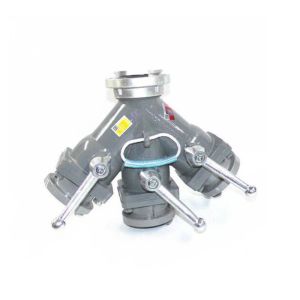 Fire hose 65# three water separator a water inlet, three bleeder made of high