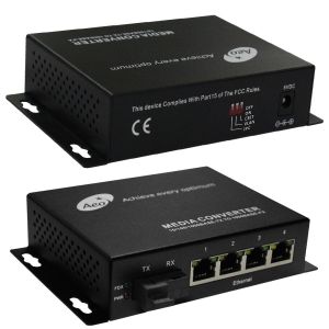 China Commercial ST Fiber To Ethernet Media Converter 10/100M on sale