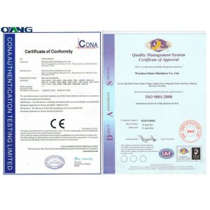 Auto Handle Adjust Non Woven Box Bag Making Machine / Production Speed 40 -