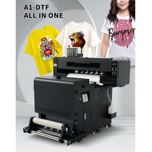 60cm Print Width T-Shirt Printer with Pigment Ink and Transfer Roll to Roll