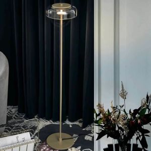 Postmodern Led Floor Lamp Nordic Gold Iron Floor Lamps For Living Room stand led