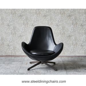 Living Room Leisure Fabric Covered 84cm Swivel One Seater Armchair