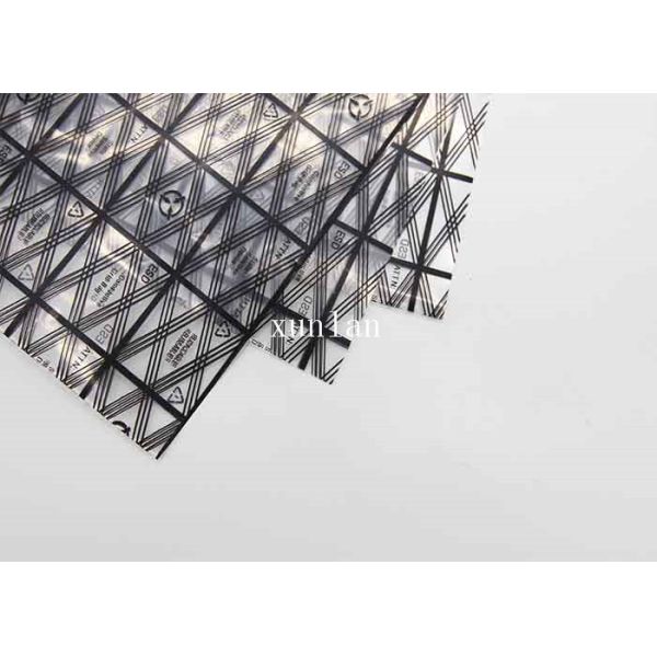 6 * 10 Inch Waterproof Conductive Grid Bags Offset Priting Any Color