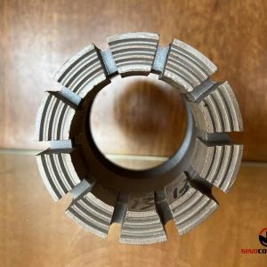 HQ Impregnated Diamond Core Drill Bit For Drilling Hard Dense Formations