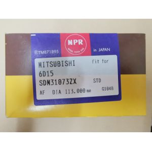 Mitsubishi Diesel Engine 6D15 NPR Piston Rings ME032403 ME072306