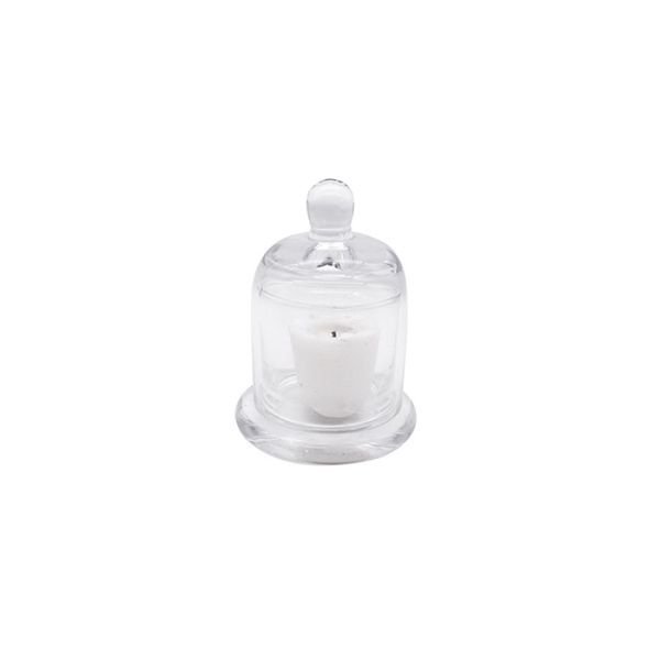 Buy Transparent Candle Making 8cm 10.5cm Empty Glass Jars at wholesale prices