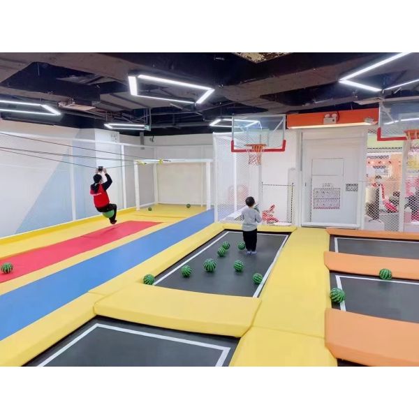 Kids Wood Indoor Playground Equipment Plastic Slide for Customized Children Play Set