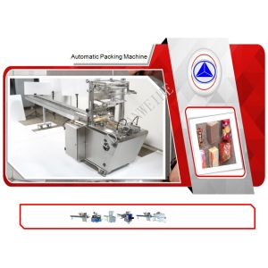 Grey Wafer Packing Machine Automatic Rice Cake Packing Machine
