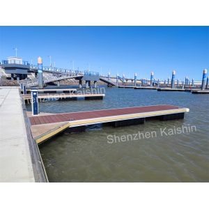 Marine Floating Dock Platform Bridge Modular Marina Marine Floating Bridge Dock