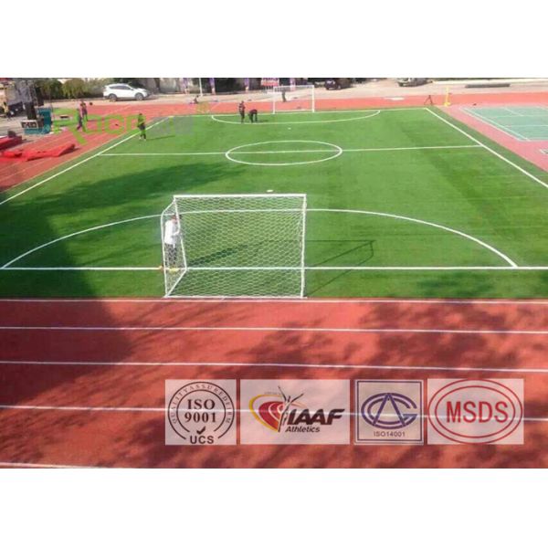 Buy Sandwich System Athletics Running Track , Synthetic Jogging Track Surface at wholesale prices
