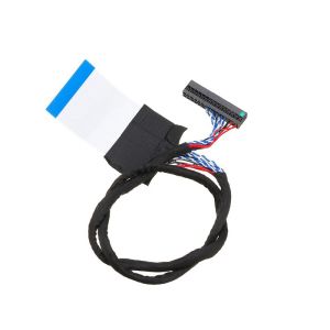 Industrial 2CH 8 - Bit 30 Pin LCD LVDS Cable FFC To Dupont Interface LTM190BT07