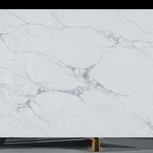Calacatta Classical Polished Honed White Quartz Stone Veneer White Quartzite