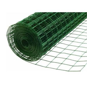 Pvc Coated Galvanised Diamond 0.5mm Iron Wire Mesh