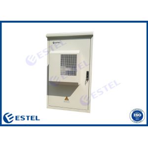 Double Wall 21U DC48V Pole Mount Weatherproof Enclosure