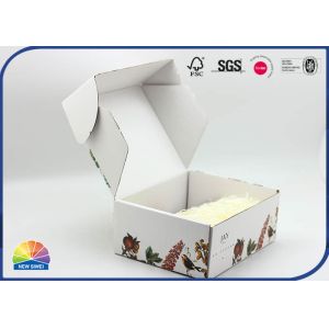 Cosmetics Packaging Corrugated Mailer Box CMYK Eco Friendly Matt Lamination