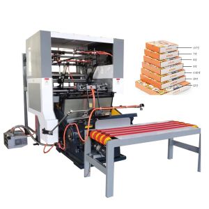 Flat Creasing Corrugated Die Cutting Machine Easy Maintenance Carton Box Making