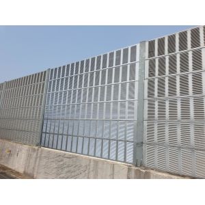 Quality Customizable 50cm Noise Barrier Made Of Galvanized Steel / Aluminum Coil for sale