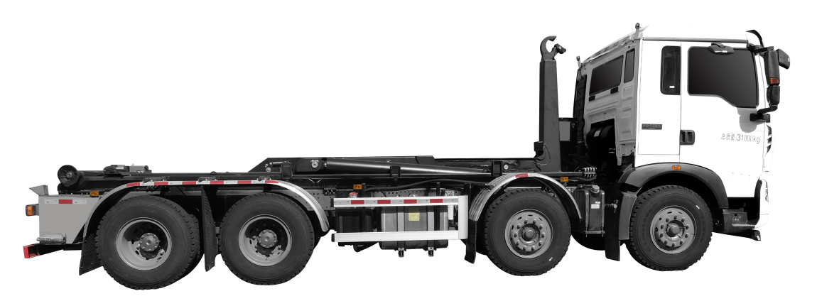 31tons Diesel Used Hook Lift Truck Garbage Collection Hook Lift Dump Truck