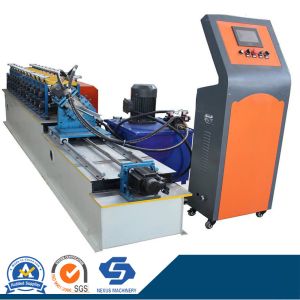 Omega Purlin Profile Steel Cold Roll Forming Machine