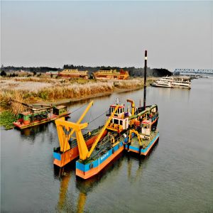 Customizable Diesel Engine Cutter Suction Sand Dredging Boat with Underwater