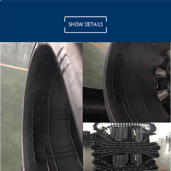 Lightweight Combine Agricultural Rubber Tracks