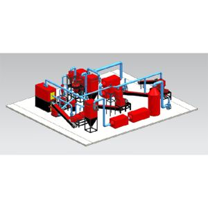 Quality Waste Lithium Battery Crushing And Recycling Line for sale