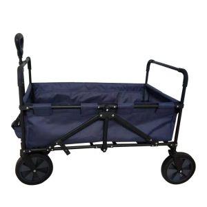 Experience the Convenience Fabric Camping Trolley Folding Wagon with 260KGS
