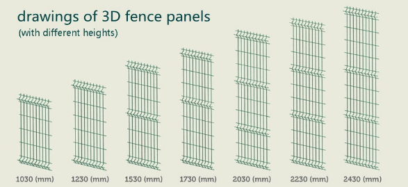 4mm Green Pvc Coated Welded Wire Mesh Fence For Park / Garden / Sports Ground Safety