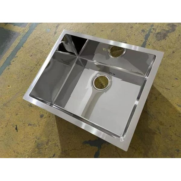 Undermount Handmade Sink Double Bowl 220mm Bowl Depth and Convenient Installation
