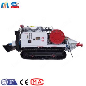 4 Outrigger Crawler Shotcrete Spraying Robot with User-Friendly Design