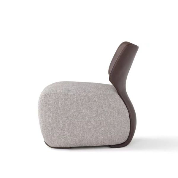 Nordic Fashion Luxury Modern Hotel Single Sofa Chair Fabric Leisure Chair