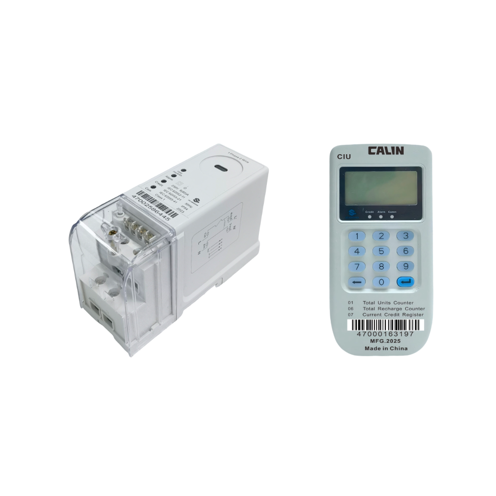 Surge Safe Din Rail Kwh Meter Single Phase , Anti Tamper STS Prepaid Meters