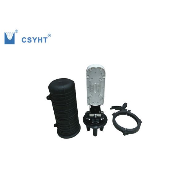 Buy 96 dome type fiber optic splice closure with 1 oval port and 3 round port at wholesale prices