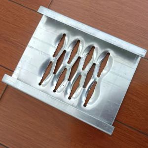 Aluminum Perforated Metal Sheet With GratingPunched Hole 14mm