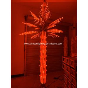 color changing led palm tree light