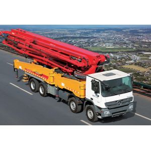 Hydraulic Oil Cooling Cement Pump Truck Germany HBC Remote Control