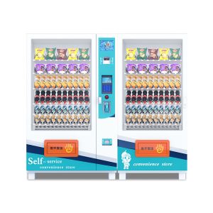 China Self Service 24 Hours CE Snacks And Drinks Vending Machine on sale