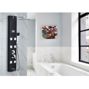 ROVATE Massage Function Bath Shower Panels 4 Adjustable Nozzle Sprayers