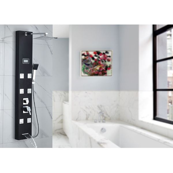 Buy ROVATE Massage Function Bath Shower Panels 4 Adjustable Nozzle Sprayers at wholesale prices