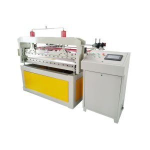 PLC Control Sheet Cutting Shearing Machine , Sheet Metal Guillotine Plate Yield