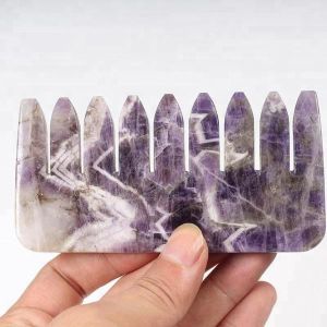 Head massage tool Jade Gua Sha Comb