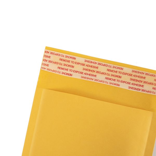 Buy Adhesive Tamper Evident 30 Micron Kraft Bubble Mailer at wholesale prices