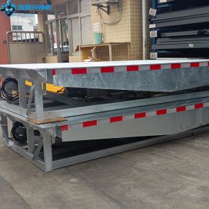 Hydraulic Electric Ramp Adjustable Loading Telescoping Lifter Dock Ramp Leveler