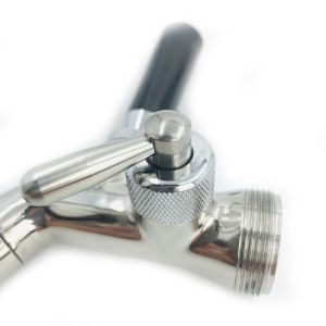 18/8 Stainless Steel Beer Keg Faucets With Flow Control