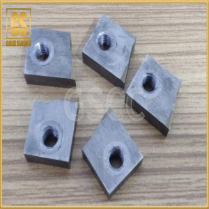 Threaded Hole Tungsten Carbide Cutter For Plastic Granulation
